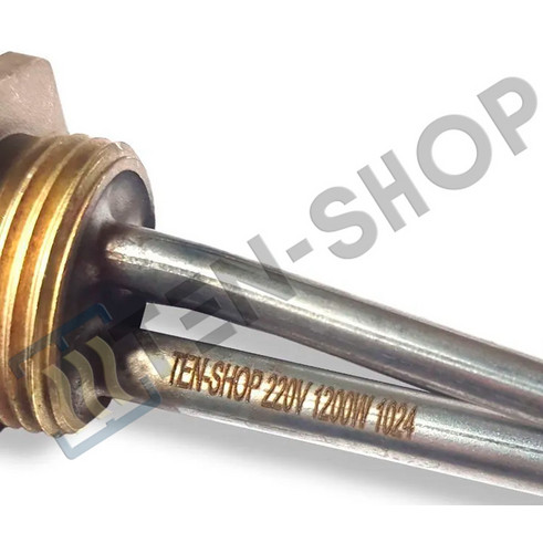 ТЭН радиаторный RG 1200W/220V, левая резьба G1 (33мм.) 3402220