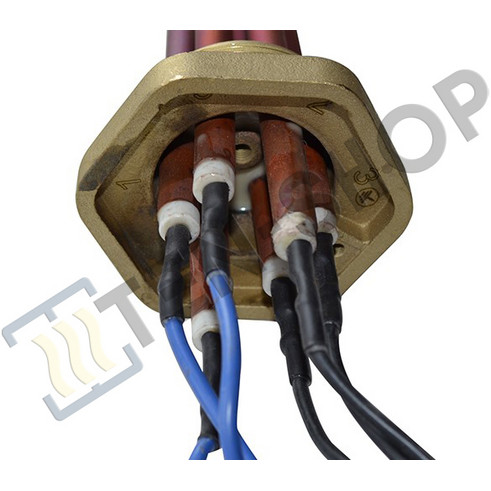 Блок ТЭН NM 7000W 230/400V, медь, L-43см, резьба М48х2 0020094648