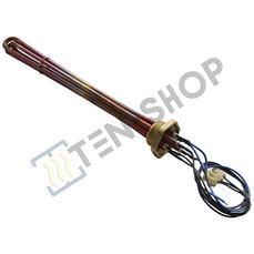 Блок ТЭН NM 7000W 230/400V, медь, L-43см, резьба М48х2