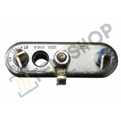 ТЭН 1900W, средний, L-185мм., прямой, с отверстием 3406049