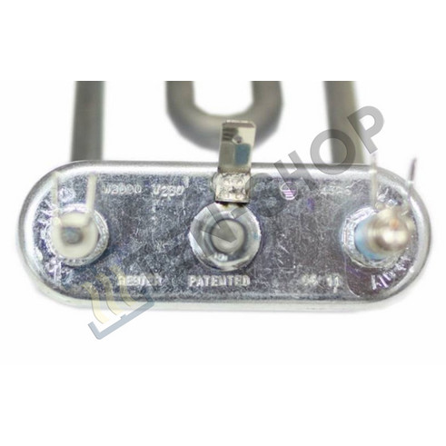ТЭН 2000W, средний L-176мм, резко гнутый, без отверстия 815104