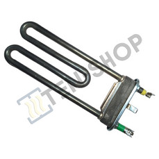 ТЭН 1700W, короткий L-175мм., слабо изогнутый, с отверстием