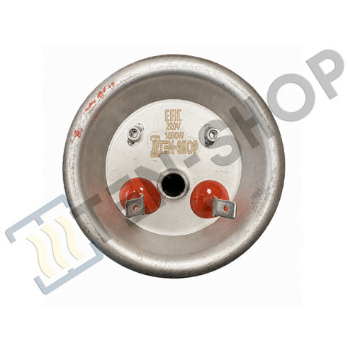 ТЭН MR 1500W/220V, под М6, фланец 92мм., нерж. 00300