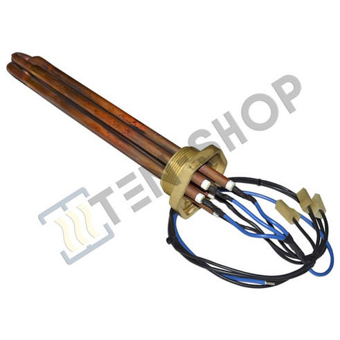 Блок ТЭН NM 3000W 230/400V, медь, L-24см, резьба М48х2 0020094646