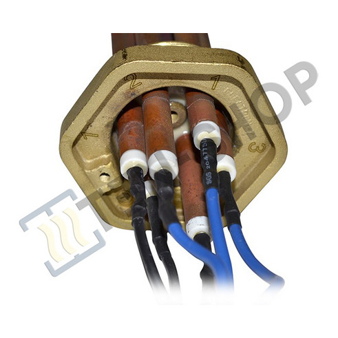Блок ТЭН NM 3000W 230/400V, медь, L-24см, резьба М48х2 0020094646