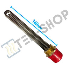 Блок ТЭН 9000W/220-380V L-340мм., нерж, G2
