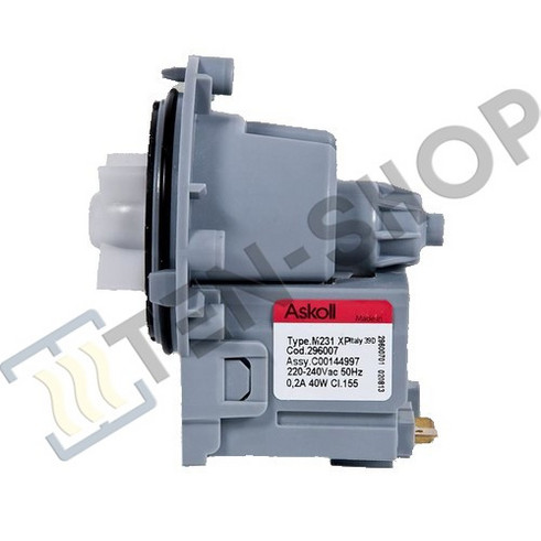 Насос ASKOLL 40W, на винтах, клеммы назад, в/з 144997 63AB912