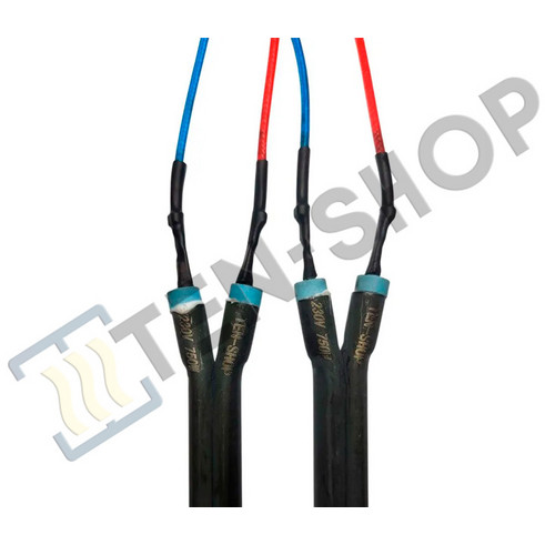 ТЭН сухой 1500W/220V (750W+750W), верт. с проводами 1096175