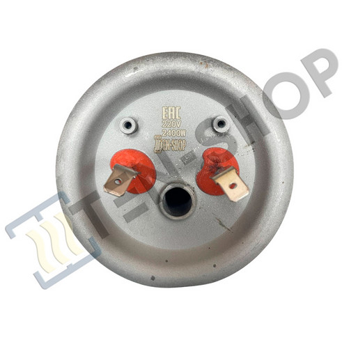 ТЭН RF 2400W/220V, под М6, нерж. с эмалью, верт. 46212409