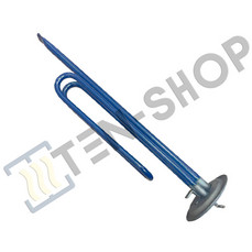 ТЭН RF 2400W/220V, под М6, нерж. с эмалью, верт.