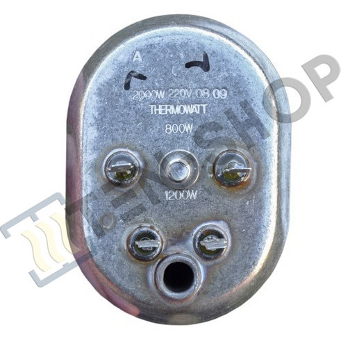 ТЭН 2000W/230V (1200W+800W) нерж., под анод М5 65150385
