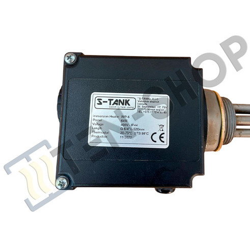 ТЭН WP-6 G1 1/2 6000W/400V 7755400