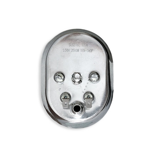 Комплект овальный ТЭН Ariston 2500W/230V + магниевый анод + прокладка 65150870_kit