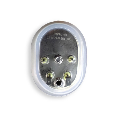 Комплект овальный ТЭН Ariston 2500W/230V + магниевый анод + прокладка 65150870_kit