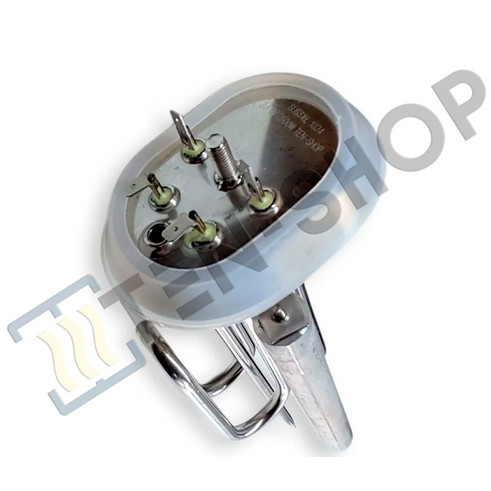 Комплект овальный ТЭН Ariston 2500W/230V + магниевый анод + прокладка 65150870_kit