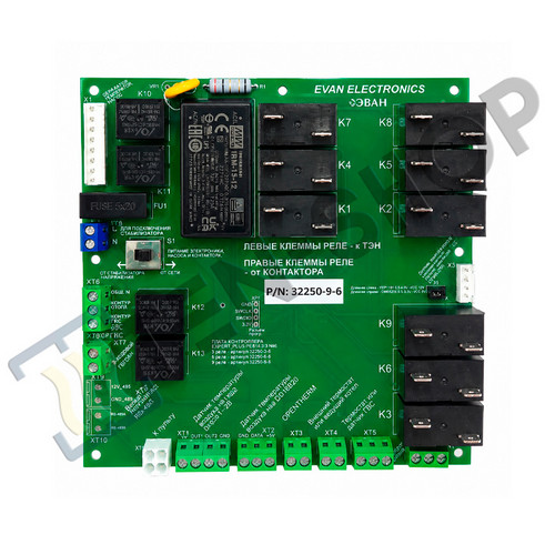 Плата контроллера ЭВАН EXPERT PLUS 9 реле 32250-9 