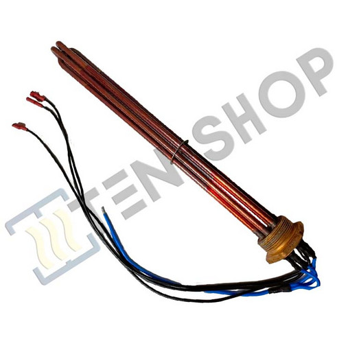 Блок ТЭН NM 6000W 230/400V, медь, L-43см 30620094647