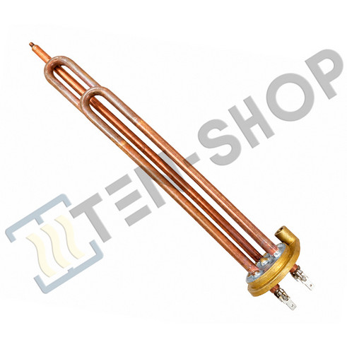 ТЭН RCA 2500W/230V (1500W+1000W) медь, под анод М5 65122238