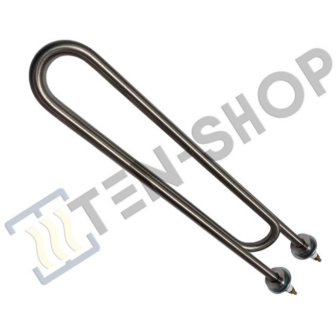 ТЭН 7500W/220V, нерж., L-38см, штуцер 1/2 44345