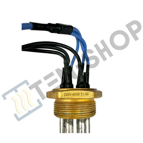 Блок ТЭН NM 6000W 230/400V, нержавейка, L-36см 20620027641