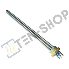 Блок ТЭН 7,5 кВт G1 1/2 BACKER BA CZ 6531/006 3х220V 7,5kW
