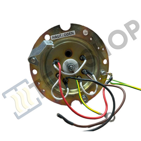 ТЭН бойлера 3000W (3x1000), D165, фланец гнутый, с анодом 3818890