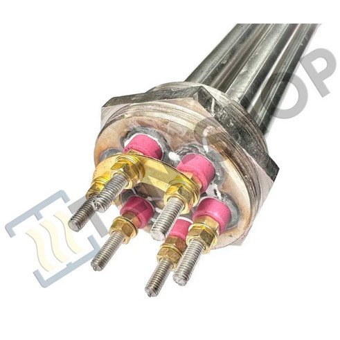 ТЭН резьбовой 12000W/220-380V, усиленная нерж., G2, L-450 3068810