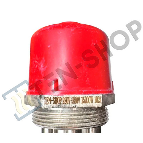 ТЭН резьбовой 15000W/220-380V, усиленная нерж., G2, L-500 3068811