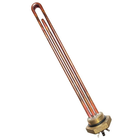 Блок ТЭН RTF 6000W (3x2000W) TW, G1 1/2, L-400, клеммы под разъем 3402041