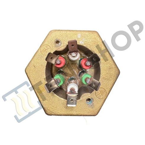 Блок ТЭН RTF 6000W (3x2000W) TW, G1 1/2, L-400, клеммы под разъем 3402041