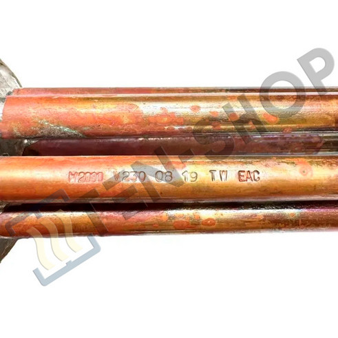 Блок ТЭН RTF 6000W (3x2000W) TW, G1 1/2, L-400, клеммы под разъем 3402041