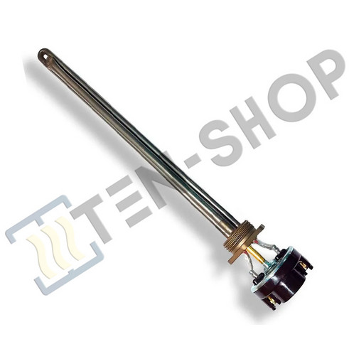 ТЭН радиаторный RG 800W/220V, правая резьба G1 (33мм.) + термостат 3402108_kit