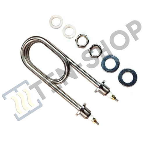 ТЭН скрепка 5000W, М22, нерж., L-195мм., для котлов 5000W-M22-S-S