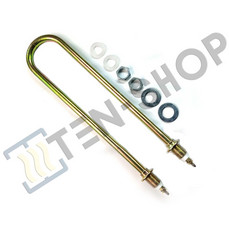 Тэн 3000W U-образный, штуцер - М18, для котлов, оцинк. сталь, L-290мм.