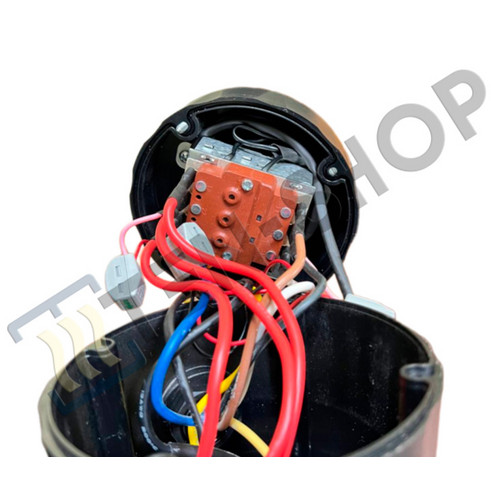 Блок ТЭН с термостатом 9000W G1 1/2, нерж., 220/380V ECT0009