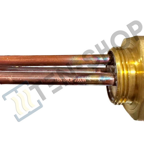 ТЭН RDT 2000W/230V G1 1/4, RU, медь 3182244
