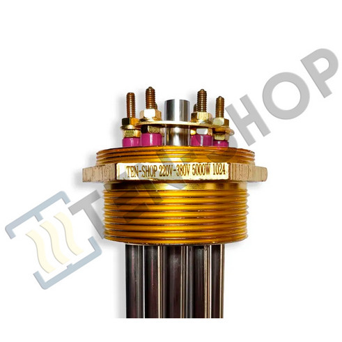 Блок ТЭН 5000W/220-380V L-300мм., нерж, G2 3068813