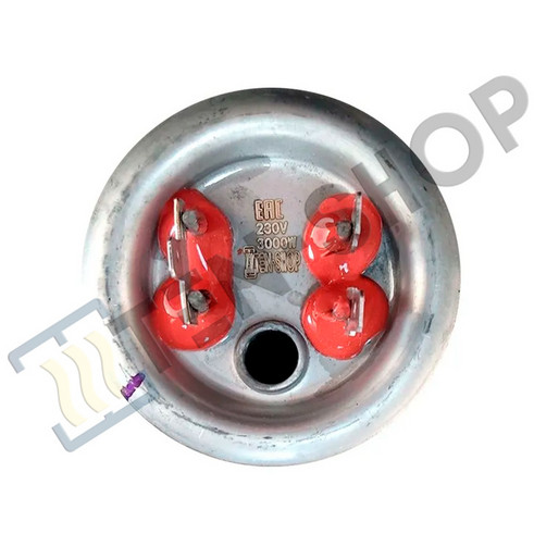ТЭН RF 3000W/230V (1500W+1500W) нержавейка, верт., L-360мм. WH-30.01N