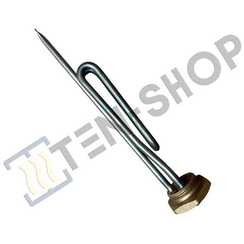 ТЭН G1 1/4 RCT 1500W TS с местом под анод М6, нерж. 3182250
