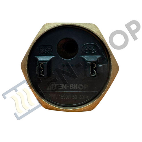 ТЭН G1 1/4 RCT 1500W TS с местом под анод М6, нерж. 3182250