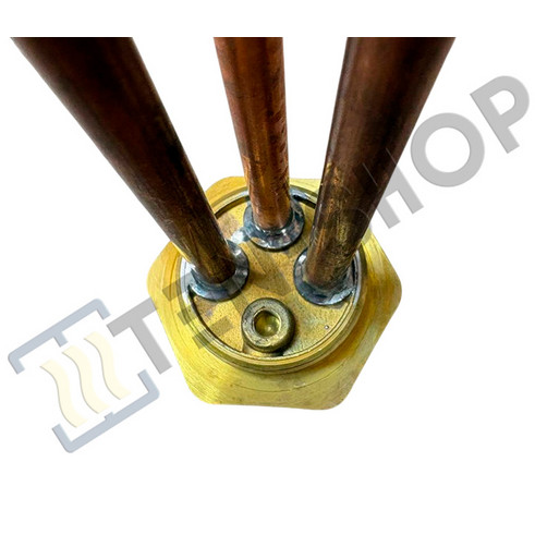 ТЭН G1 1/4 RDT 1500W TS с местом под анод М6, медь 3182230