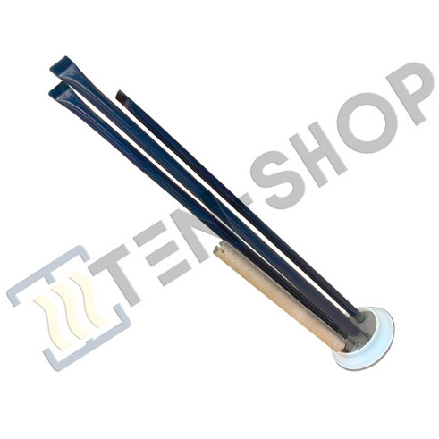 Эмалированный фланец в сборе с ТЭНами 2000W для Electrolux, Zanussi 353021500264_kit