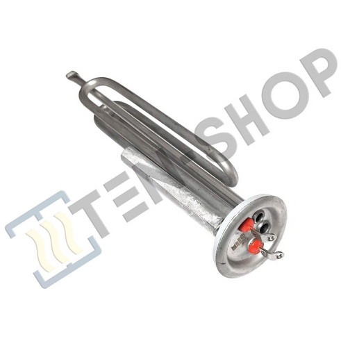 ТЭН 2000W нерж., 2 винта, + анод + прокладка, для Timberk, Hyundai 00650_kit