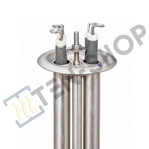 Колба в сборе с ТЭНами 2000W, нерж., под винт, L-375мм. 0036251